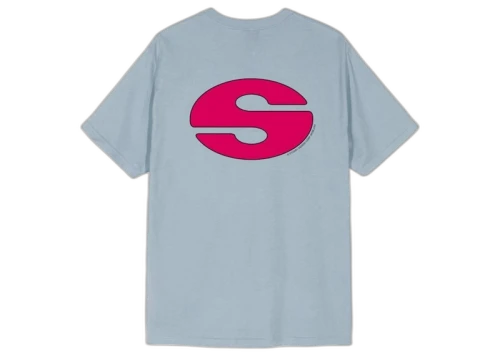 Stussy Oval S Tee Slate