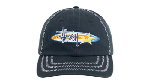 Stussy Oval Star Cap Black