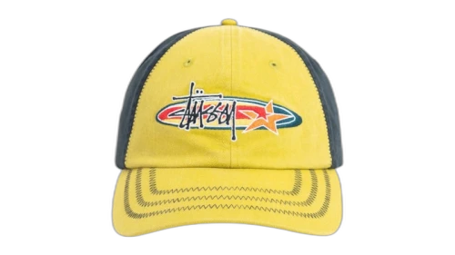 Stussy Oval Star Cap Lime