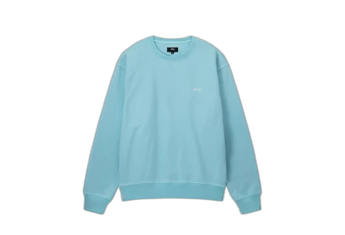 Stussy Overdid Stock Logo Crew Blue (SS23)