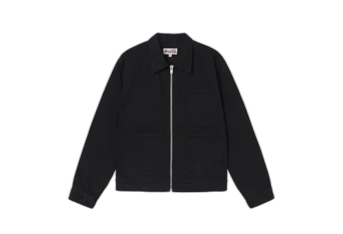 Stussy Overdyed Work Jacket Black (FW22)