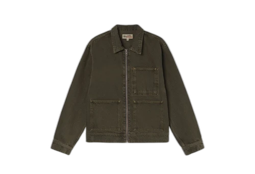 Stussy Overdyed Work Jacket Olive (FW22)