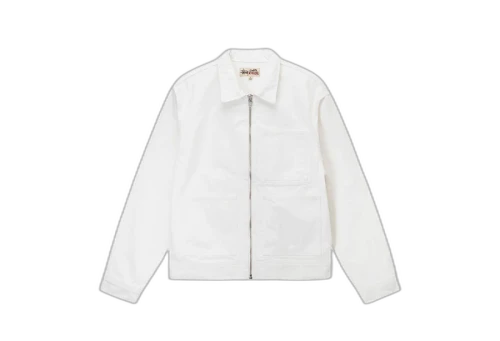 Stussy Overdyed Work Jacket White (FW22)