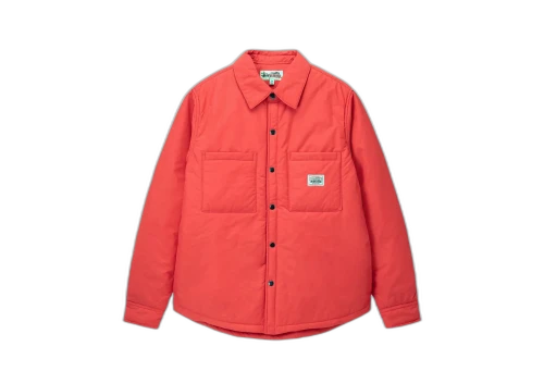 Stussy Padded Tech Over Shirt Red (FW22)