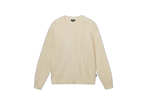 Stussy Patchwork Sweater Natural (FW22)