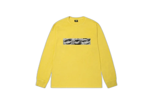 Stussy Phonetic Pigment Dyed LS Tee Butter (FW22)