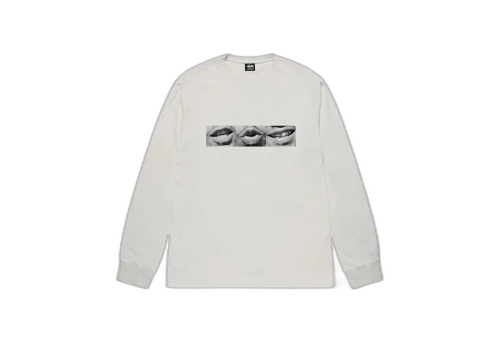 Stussy Phonetic Pigment Dyed LS Tee Natural (FW22)