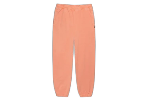 Stussy Pigment Dyed Fleece Pant Coral (FW22)