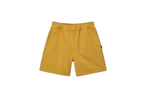 Stussy Pigment Dyed Fleece Short Gold (SS23)