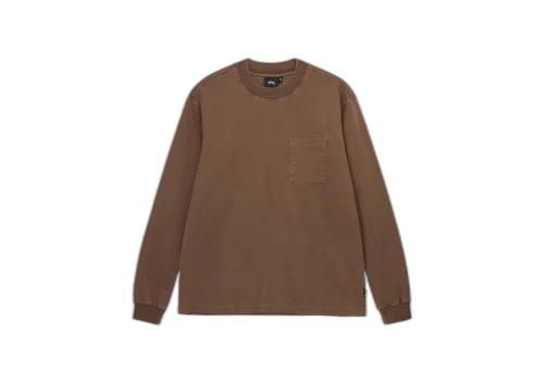 Stussy Pigment Dyed Mock Neck Brown (FW22)
