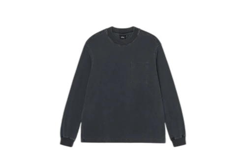 Stussy Pigment Dyed Mock Neck Washed Black (FW22)