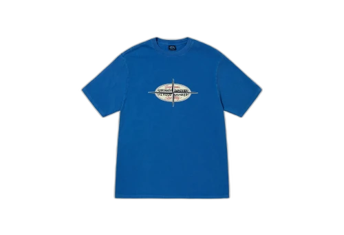 Stussy Points Pigment Dyed Tee Blue (FW22)