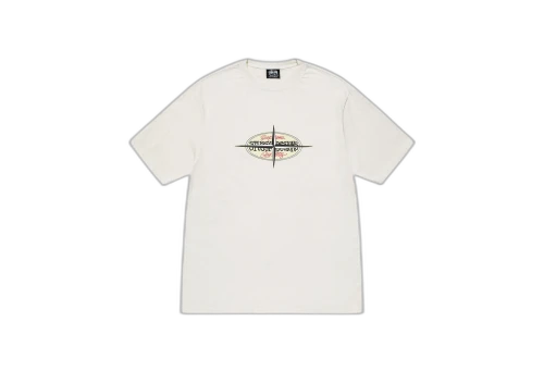 Stussy Points Pigment Dyed Tee Natural (FW22)