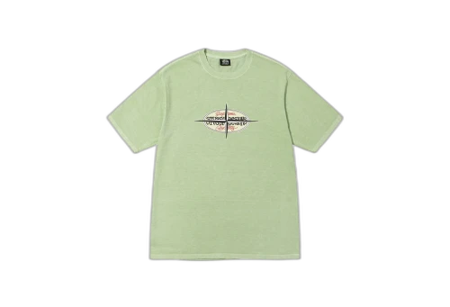 Stussy Points Pigment Dyed Tee Sage (FW22)