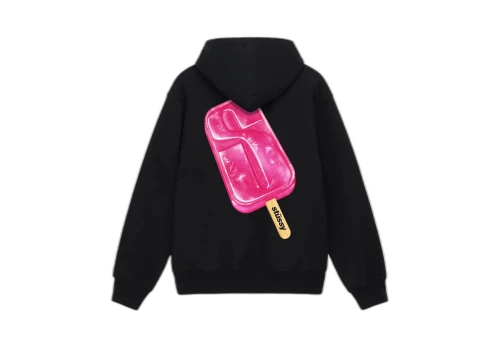 Stussy Popsicle Hoodie Black (SS23)
