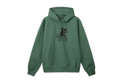 Stussy Rat Hoodie Green (FW22)