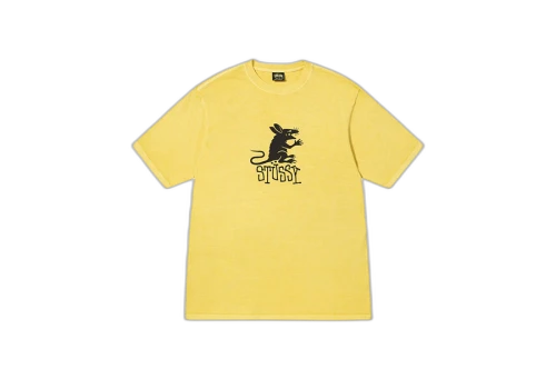 Stussy Rat Pigment Dyed Tee Butter (FW22)