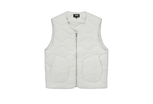 Stussy Recycled Nylon Liner Vest Bone (SS22)
