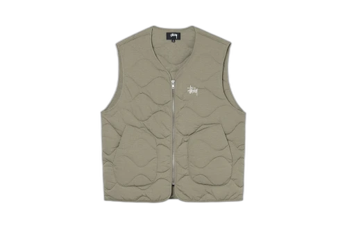 Stussy Recycled Nylon Liner Vest Coyote (SS22)