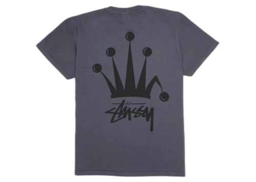 Stussy Regal Crown Pigment Dyed T-shirt Indigo