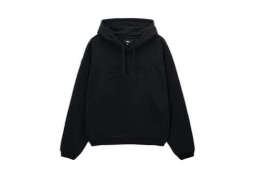 Stussy Relaxed Oversized Hoodie Black (SS23)