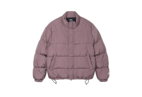 Stussy Ripstop Down Puffer Jacket Rose (FW22)