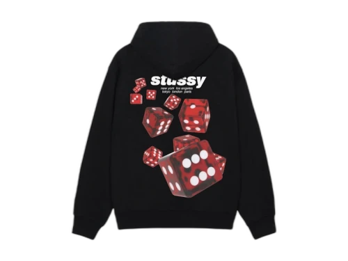 Stussy Rollers Hoodie Black