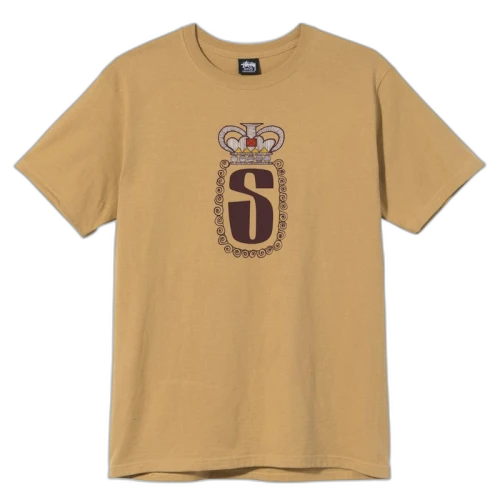 Stussy S Crown T-shirt Khaki