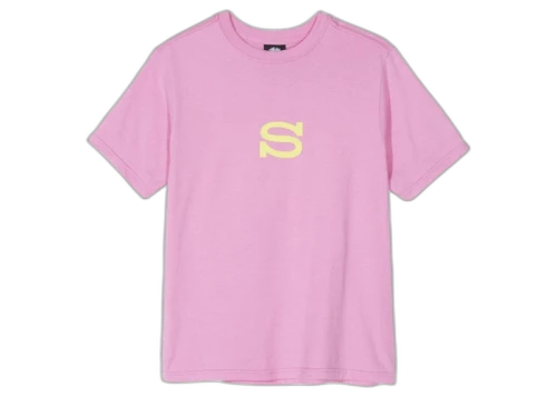Stussy S Puff Tee Pink