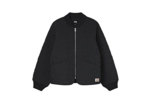Stussy S Quilted Liner Jacket Black (SS23)