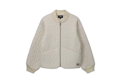 Stussy S Quilted Liner Jacket Cream (SS23)