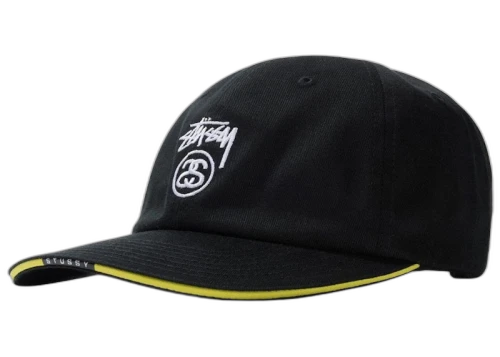 Stussy Sandwich Visor Low Pro Cap Black