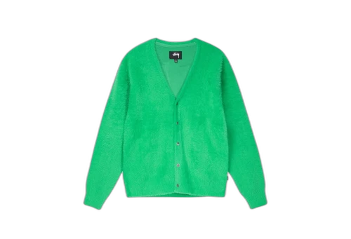 Stussy Shaggy Cardigan Kelly (FW22)