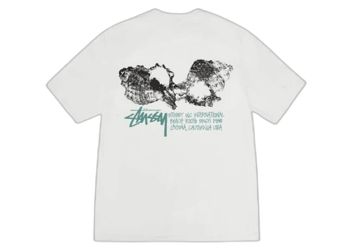 Stussy Shells Pigment Dyed Tee Natural