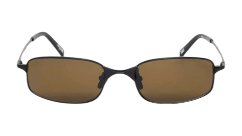 Stussy Simon Sunglasses Matte Black/Brown Lens