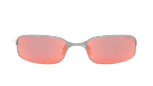 Stussy Simon Sunglasses Matte Silver/Sunflare Mirror