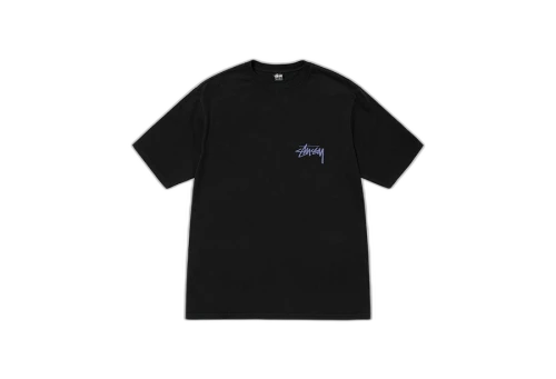 Stussy Skate Posse Pigment Dyed Tee Black (FW22)