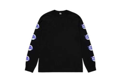 Stussy Skateman LS Tee Black (FW22)