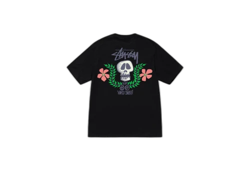 Stussy Skull Crest Tee Black (SS23)