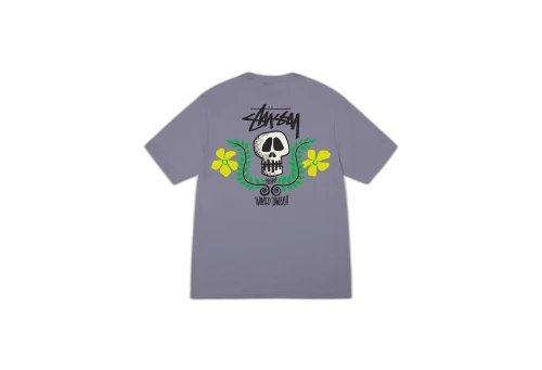 Stussy Skull Crest Tee Mauve (SS23)
