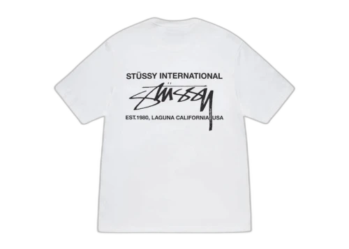 Stussy Smooth International T-shirt White