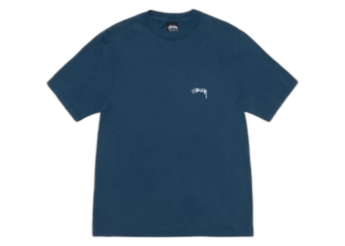 Stussy Smooth Stock Pigment Dyed Tee Navy