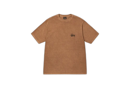 Stussy Solo S Pigment Dyed Tee Brown (FW22)