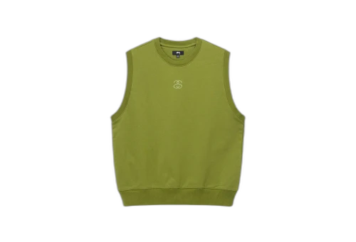 Stussy SS-Link Fleece Vest Green (SS23)
