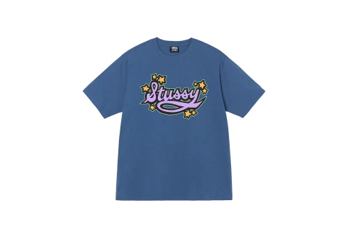 Stussy Star Script Tee Midnight (SS23)