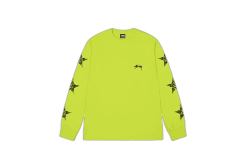Stussy Stars LS Tee Keylime (SS23)