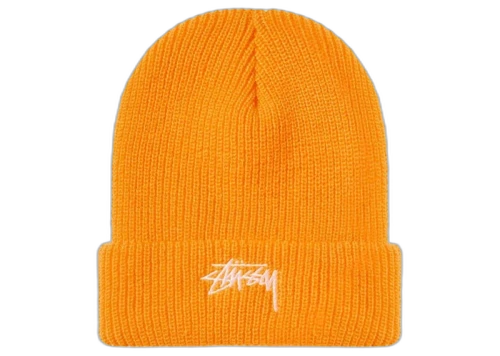 Stussy Stock Cuff Beanie Blaze Orange