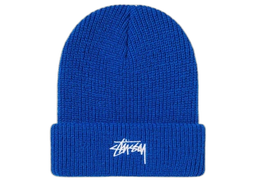 Stussy Stock Cuff Beanie Royal Blue