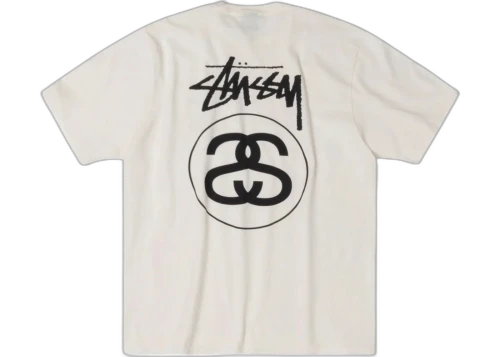 Stussy Stock Link Pigment Dyed Tee Natural