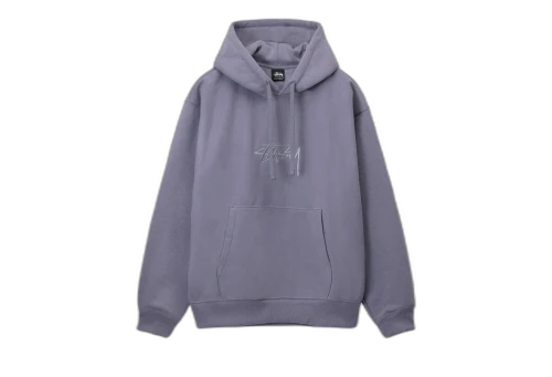 Stussy Stock Logo Applique Hoodie Mauve (SS23)